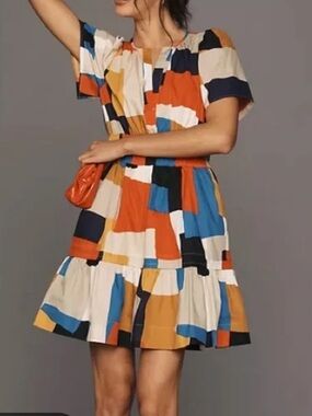 not so serious square neck beaded mini dress Not So Serious Square-Neck Beaded Mini Dress